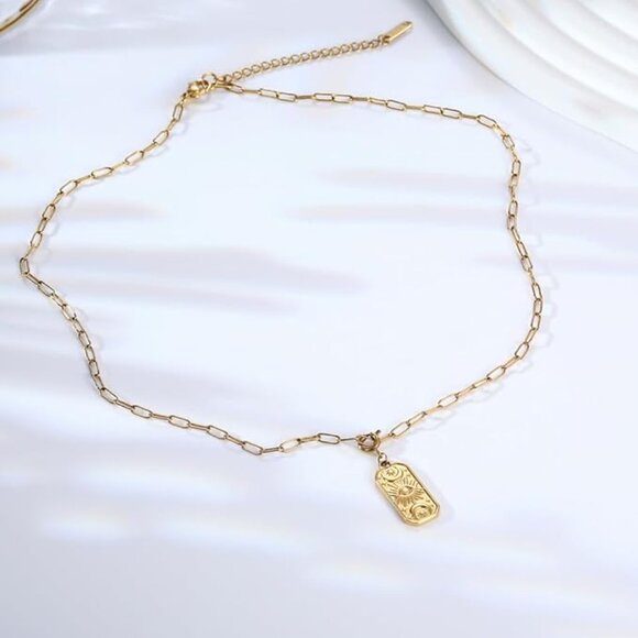 Gold evil eye amulet - Picture 3 of 3